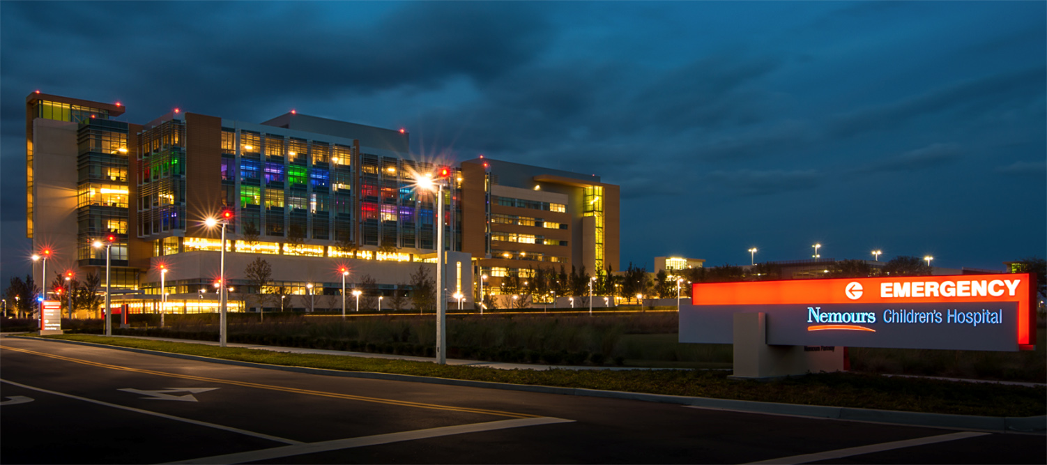 Nemour’s Children’s Hospital, Orlando, FL — project photo 1 of 3